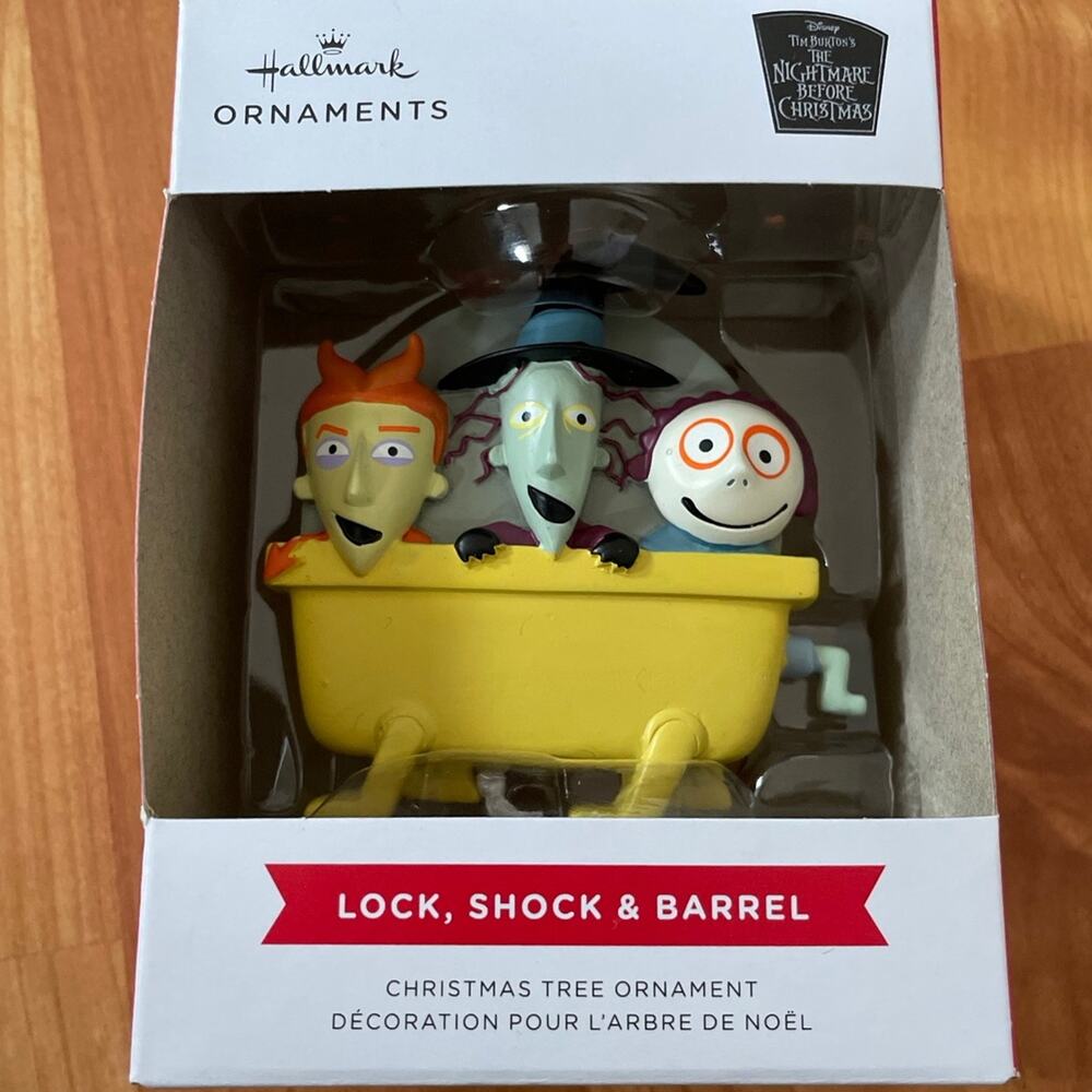 Hallmark Disney Nightmare Before Christmas Lock, Shock & Barrel